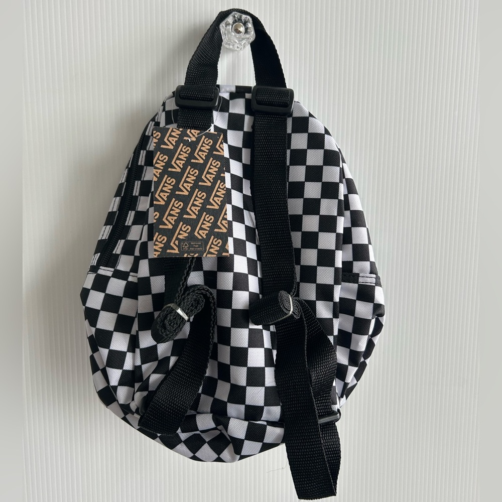 NEW Vans Mini Checkered Backpack - Picture 8 of 10